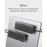 ICY BOX IB-DK4062-CPD, Dockingstation aluminium