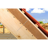 fischer Doppel-Gewindeschraube PowerFull-Iso 8,0x335 Zylinderkopf TX 50 Stück, blauverzinkt