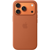 Apple Silikon Case mit MagSafe, Handyhülle braun, iPhone 17 Pro