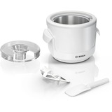 Bosch Home Eisbereiter-Aufsatz MUZS2EB, Eismaschine weiß, für Küchenmaschine MUM Serie 2