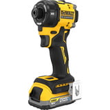 DEWALT Hydraulischer Akku-Schlagschrauber DCF870E2T, 1/4", 18Volt gelb/schwarz, 2x POWERSTACK Li-Ion-Akku 1,7Ah, in T STAK Box