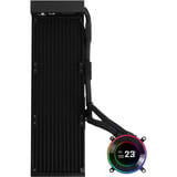 Lian Li HydroShift II LCD-C 360N, Wasserkühlung schwarz