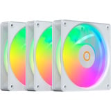 Ocypus Gamma F12 Elite ARGB, Gehäuselüfter weiß, Reverse, 3er Pack, 120 mm