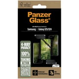 PanzerGlass ECO MATRIX 4-Way Displayschutz Ultra-Wide Fit, Schutzfolie transparent, Samsung Galaxy S25 / S24, AlignerKit