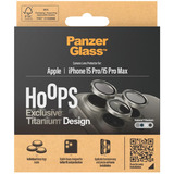  PanzerGlass Hoops Titanium, Schutzfolie titan, iPhone 15 Pro / 15 Max