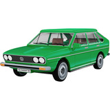 COBI Volkswagen Passat B1, Konstruktionsspielzeug grün, Maßstab 1:35