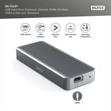 Digitus DA-71157 USB M.2 SSD , Laufwerksgehäuse aluminium, NVMe 20Gbps USB3.2 