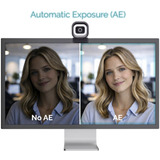 i-tec SOLOMON 700 STREAM 4K, Webcam schwarz/weiß