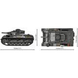 COBI Panzer III Ausf.H, Konstruktionsspielzeug 