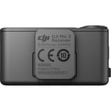 DJI Mic 3-Empfänger DMR03, Mikrofon schwarz, Vierkanal-Ausgang