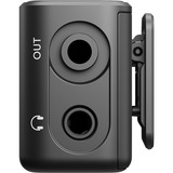 DJI Mic 3-Empfänger DMR03, Mikrofon schwarz, Vierkanal-Ausgang
