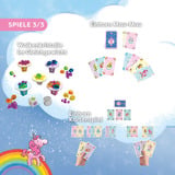 HABA Einhorn Glitzerglück - Spielesammlung, Denkspiel 