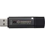 Kingston IronKey Locker+ 50 G2 128 GB, USB-Stick anthrazit, USB-A 3.2 Gen 1