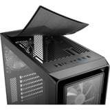 Sharkoon TK4 RGB Generalüberholt, Tower-Gehäuse schwarz, Gehärtetes Glas