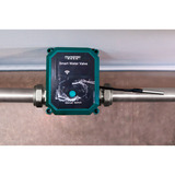 Shelly FrankEver smartes Wasserventil DN25, 1", Regulierventil grün