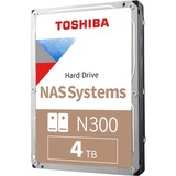 Toshiba N300 4 TB, Festplatte SATA 6 Gb/s, 3,5"