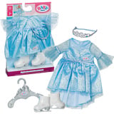 ZAPF Creation BABY born® Eisprinzessinnen Set 43cm, Puppenzubehör 
