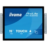 iiyama ProLite TF1534MC-B8X, LED-Monitor 38 cm (15 Zoll), schwarz (matt), XGA, TN, Touchscreen