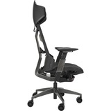 ASUS ROG Destrier Gaming-Stuhl black schwarz/grau, mobile Gaming-Armstützmodus, Akustikpaneel