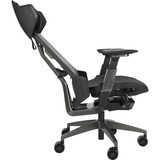 ASUS ROG Destrier Gaming-Stuhl black schwarz/grau, mobile Gaming-Armstützmodus, Akustikpaneel
