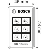 Bosch Professional RC 2, Fernbedienung türkis, GSL 2 Professional