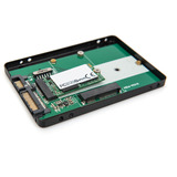 Digitus DA-71118 2,5" Festplatten- Einbaurahmen, Laufwerksgehäuse schwarz, für M.2 oder mSATA