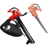 EINHELL Laubsauger/Laubbläser GC-EL 3000 E rot/schwarz, 3.000 Watt