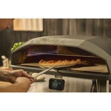Ooni Pizzawendeheber 9", Grillbesteck silber/schwarz, 23cm, langer Stiel