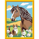 Ravensburger CreArt - Pferd und Kätzchen, Malen 