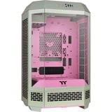 Thermaltake The Tower 300 Matcha Plum, Tower-Gehäuse hellgrün/rosa, Tempered Glass