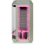Thermaltake The Tower 300 Matcha Plum, Tower-Gehäuse hellgrün/rosa, Tempered Glass