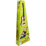 VEDES Holzgitarre mit sechs Saiten, 75 Zentimeter 