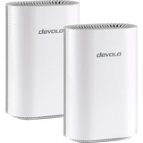 devolo WiFi 7 Mesh BE6500 2-Pack, Router weiß, 2x WiFi 7 Mesh BE6500