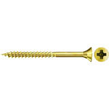 fischer Spanplattenschraube ClassicFast II 3,5x35 Senkkopf PZ 1.000 Stück, mit Teilgewinde