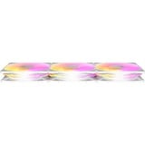 ASUS TUF GAMING TR120 ARGB, Gehäuselüfter weiß/transparent, 3er Pack, 120 mm