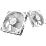 ASUS TUF GAMING TR120 ARGB, Gehäuselüfter weiß/transparent, 3er Pack, 120 mm