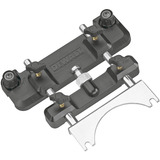 DEWALT Führungsschienen-Adapter DWS5031, für Oberfräsen schwarz, für den Einsatz mit DEWALT Führungsschienen