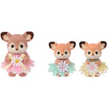 EPOCH Sylvanian Families - Reh Babys mit Blumenschaukel Spielset, Konstruktionsspielzeug 