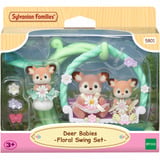 EPOCH Sylvanian Families - Reh Babys mit Blumenschaukel Spielset, Konstruktionsspielzeug 