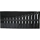 GEDORE red Rolltasche für Schlüssel, leer schwarz, für Werkzeuge bis 240mm Länge