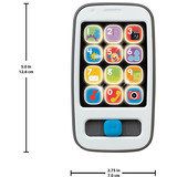 Mattel Lernspaß Smartphone Musiklernspielzeug für Babys deutsche Version grau