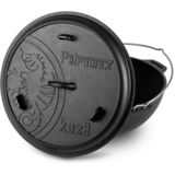 Petromax Gusseisener Topf Kazan 8 Liter schwarz, Ø 36cm