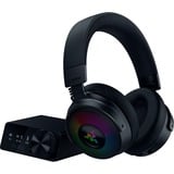Razer Kraken V4 Pro , Gaming-Headset schwarz, Bluetooth 5.3, USB-Dongle, OLED Control-Hub
