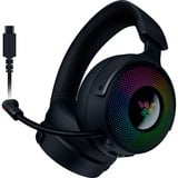 Razer Kraken V4 Pro , Gaming-Headset schwarz, Bluetooth 5.3, USB-Dongle, OLED Control-Hub
