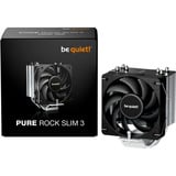 be quiet! Pure Rock Slim 3, CPU-Kühler aluminium/schwarz, 100 mm
