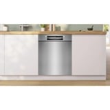 Bosch SMU4EVS08E Serie 4, Spülmaschine edelstahl (gebürstet), 60 cm, Home Connect