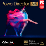 CyberLink PowerDirector 365, Multimedia-Software Deutsch, Englisch, Französisch, Italienisch, Mehrsprachig, 1 Jahr
