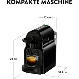 DeLonghi Nespresso Citiz EN 167.B, Kapselmaschine schwarz