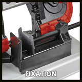 EINHELL Power X-Change Akku-Bandsäge TE-MB 18/127 U Li-Solo, 18Volt rot/schwarz, ohne Akku und Ladegerät, mit Untergestell
