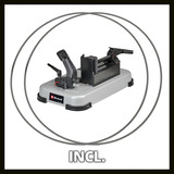 EINHELL Power X-Change Akku-Bandsäge TE-MB 18/127 U Li-Solo, 18Volt rot/schwarz, ohne Akku und Ladegerät, mit Untergestell